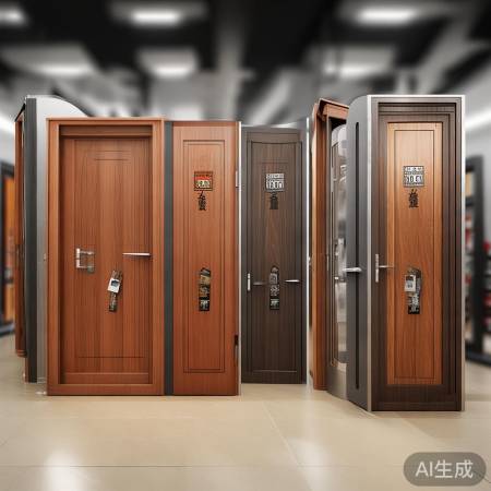 实木防盗门价不等，安全为贵