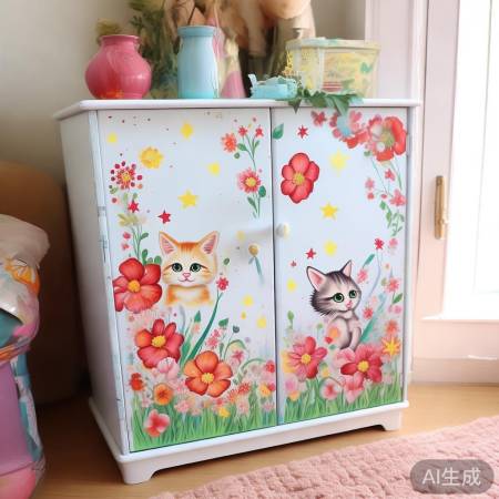 装饰细节,个性化保险柜贴画