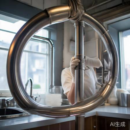 油烟管道,定期检查。