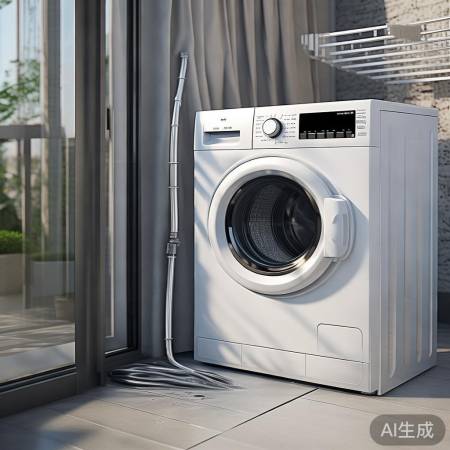 洗衣机位置要平稳近排水,留足空