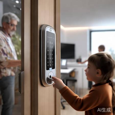 新一代指纹锁：AI识别，价格昂