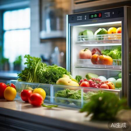 冰箱温度调节，减少食物浪费！