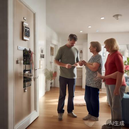 智能锁改回普通锁，老人适用！