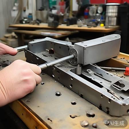 安装底座，螺丝固定，保持平衡