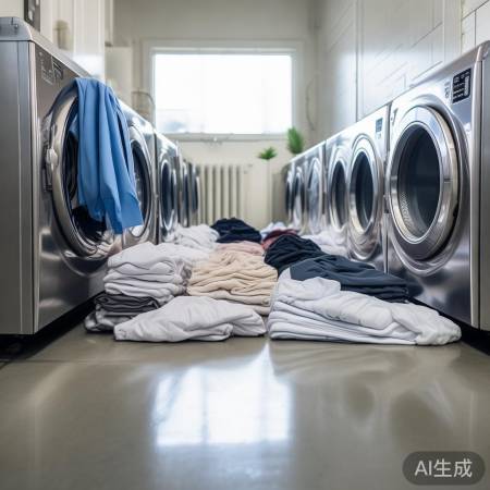 均匀分布衣物,防洗衣机不平衡