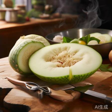 冬瓜馅秘诀:新鲜去瓤少加水