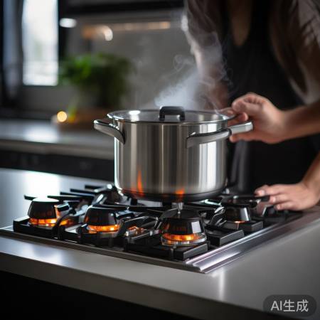 烹饪后先关火再关风，防油烟保健