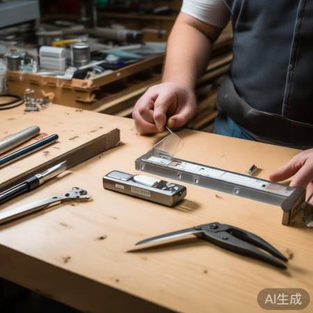 准备工具安装新指纹锁