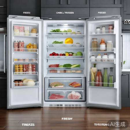 食物分类存储图