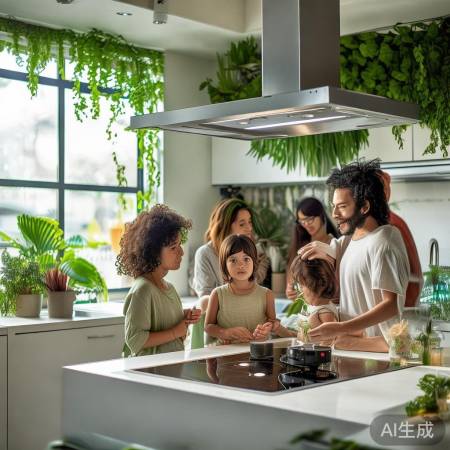 广昌集成灶助力厨房环保升级