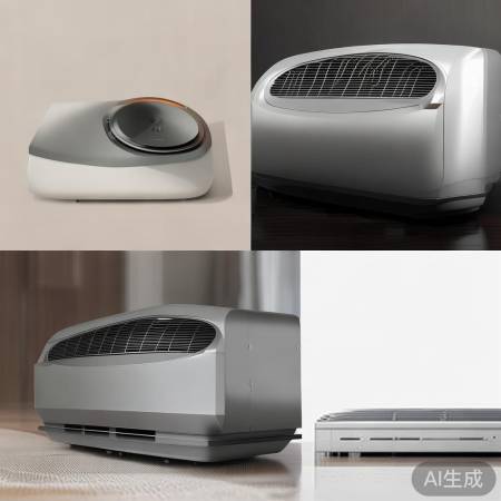 台式空气能风扇,简约百搭,多色