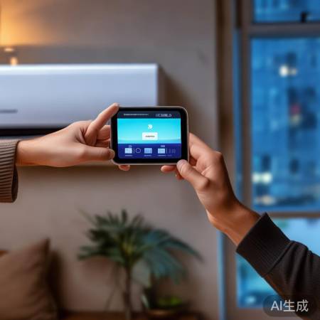 “NFC贴纸轻松控空调,科技生