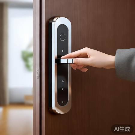 “指纹锁启动,嘀声确认”