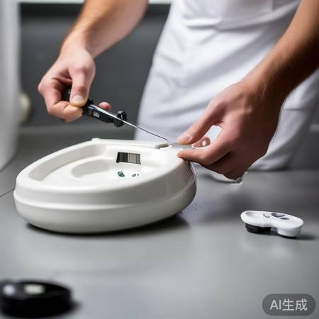 拆座圈：螺丝刀卸螺丝，拔遥控电