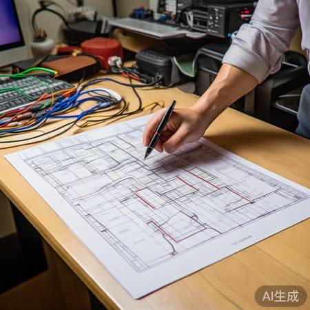 走线记设备连接，方便日后调整。