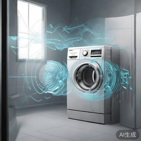 洗衣机摆放不当致甩干噪音大