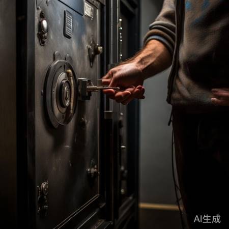 备用钥匙开保险柜