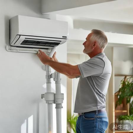 空调防漏小技巧,定期检查保养。