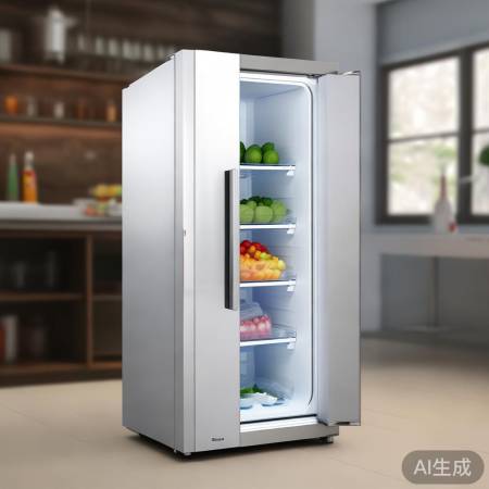 海尔双门冰箱,入门级,三千元。