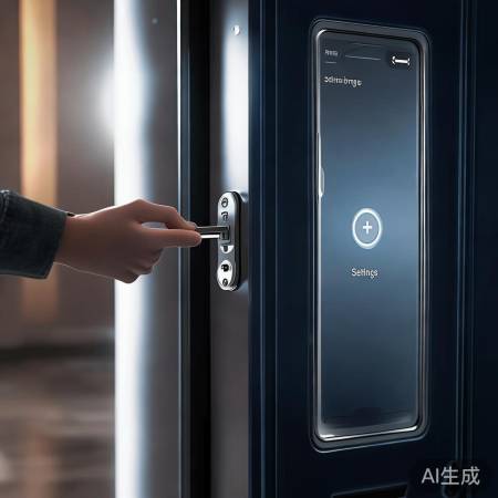 解锁配卡,按钮或图标。