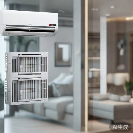 中央空调价格区间广,壁挂立式价