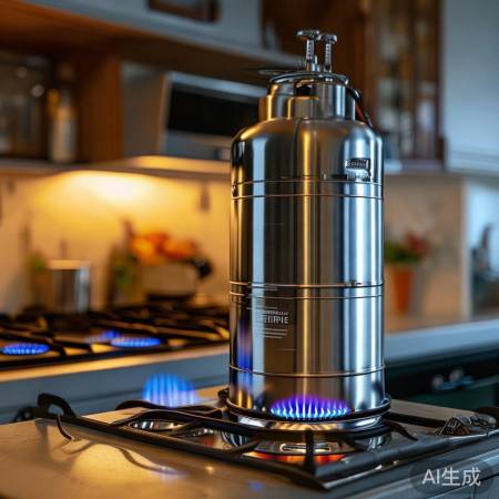 煤气罐与燃气灶搭配使用