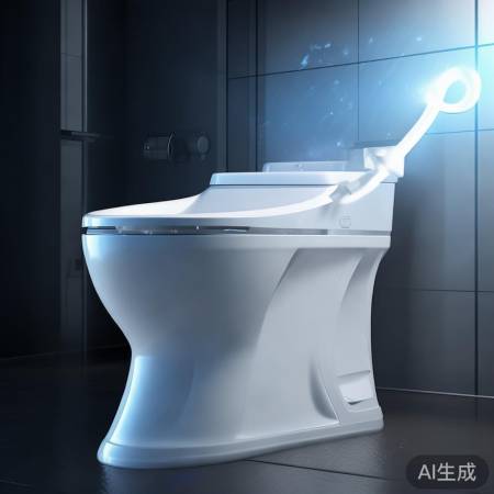 智能马桶软管，自动伸缩防臭清新