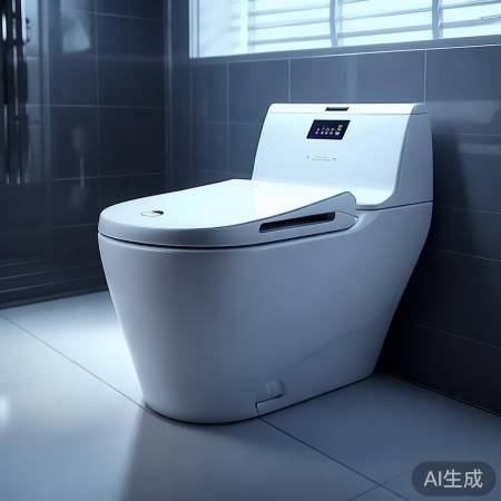 智能马桶：自动冲、除臭、烘干，