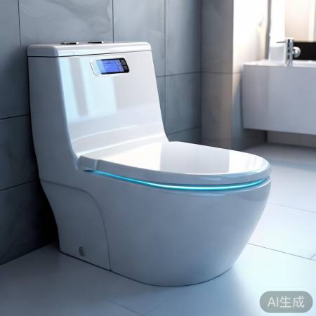 智能马桶，便捷舒适生活伴侣。