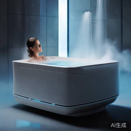 海尔空气能洗澡机,人性化设计,