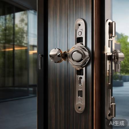 东王府门锁:C级锁芯,多重防护