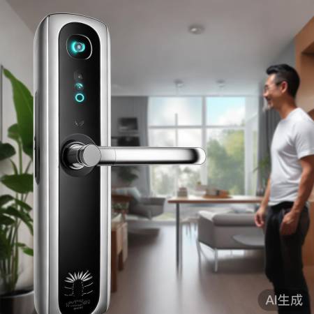 华为智能锁,人脸识别,家庭共享