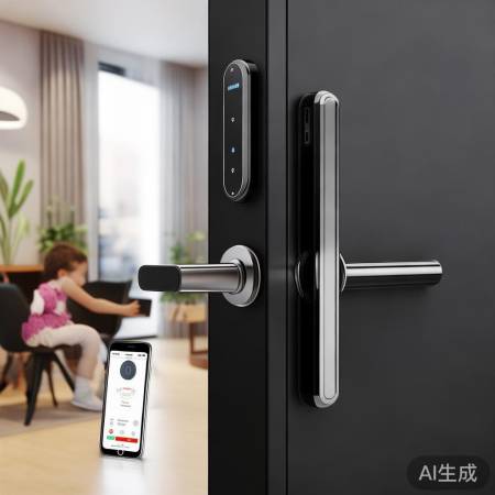 凯迪仕智能锁,细节时尚,安全便