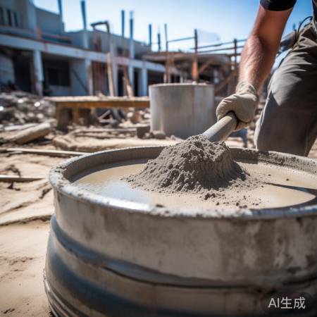 水泥配比12：1，结实耐用。