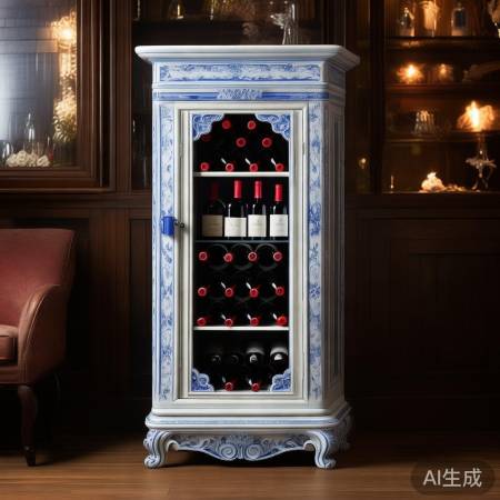 德化红酒柜，陶瓷工艺，品味储酒