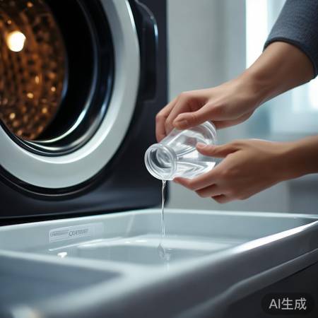 柔软剂比例投放,衣物柔顺。