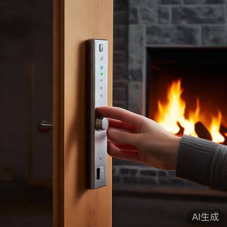 低温影响指纹锁，升温后恢复使用