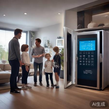 智能家居保险柜,安全科技新选择