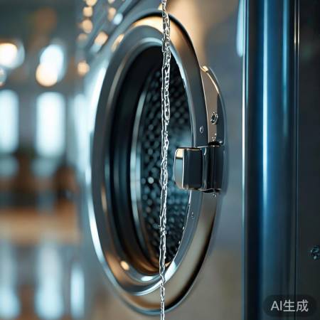 洗衣机内部水笼头，调整水量大小