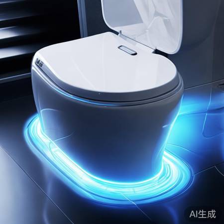 华为马桶：银离子消毒，自动冲洗