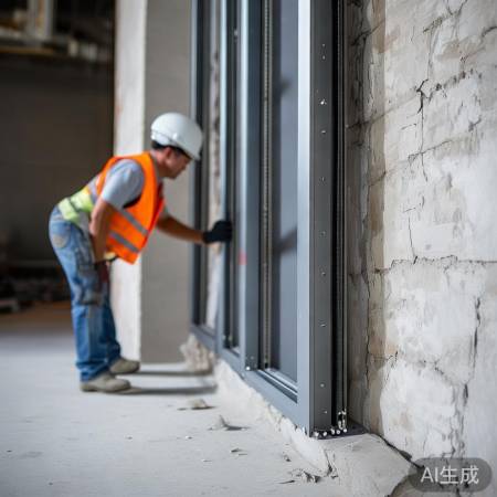 防盗门安装，门框固定关键，膨胀