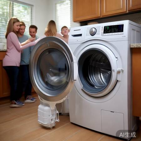 揭秘松下洗衣机排污口清洁法