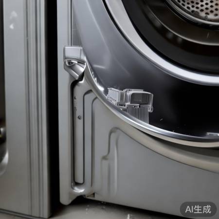 洗衣机甩干桶型号及电池位置。