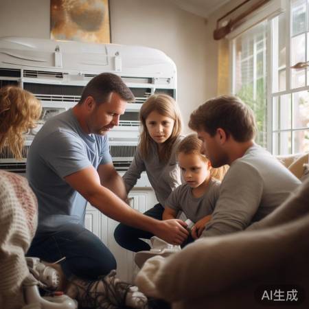 定期检查空调,找专业师傅安装。