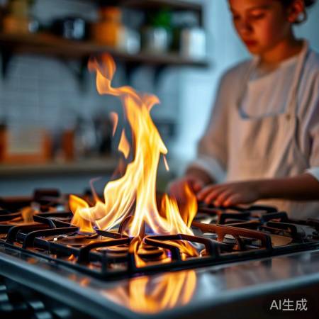 燃气灶安全，防红火苗一氧化碳