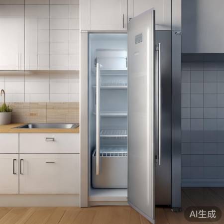 冰箱门未关严，外热内忙。