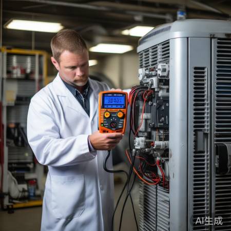 空调不制冷，检查高压板。