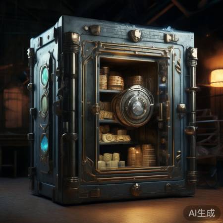 400斤重保险柜，藏宝无数。