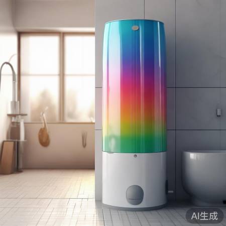 节能环保,时尚彩虹热水器