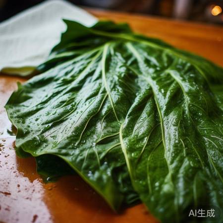 香椿清洗晾干,防变质。